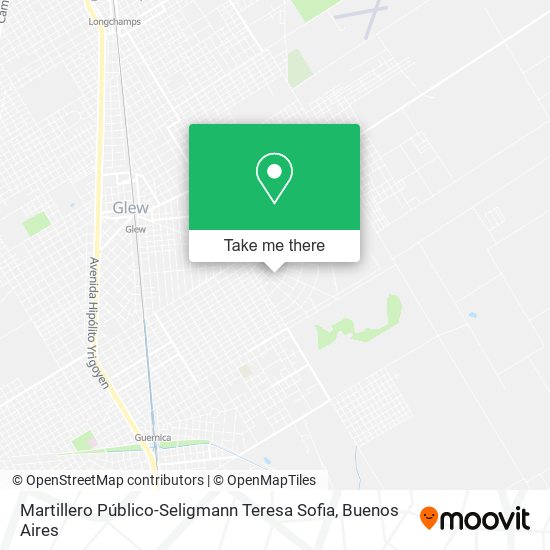 Mapa de Martillero Público-Seligmann Teresa Sofia