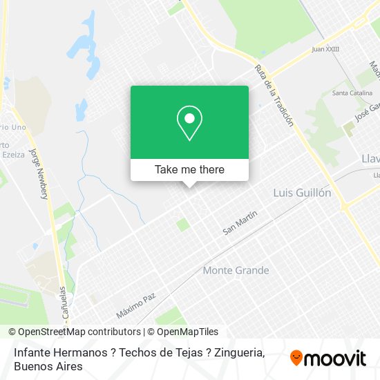 Infante Hermanos ? Techos de Tejas ? Zingueria map