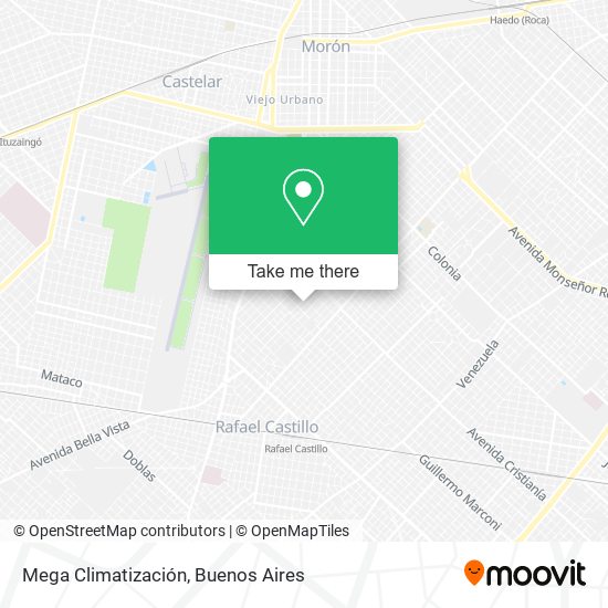 Mega Climatización map