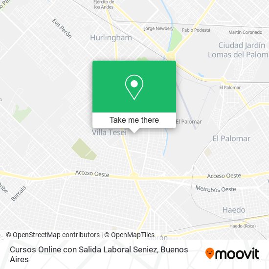 Mapa de Cursos Online con Salida Laboral Seniez