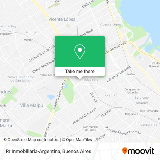 Rr Inmobiliaria-Argentina map