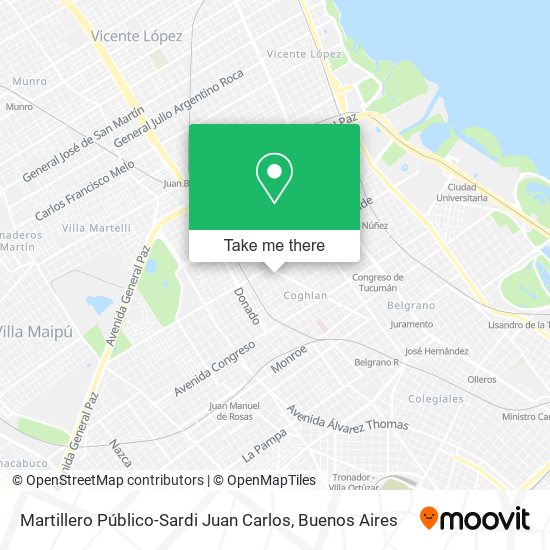Mapa de Martillero Público-Sardi Juan Carlos