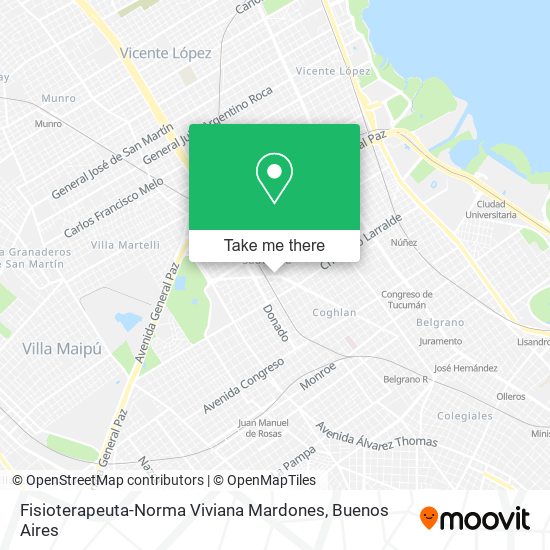 Fisioterapeuta-Norma Viviana Mardones map