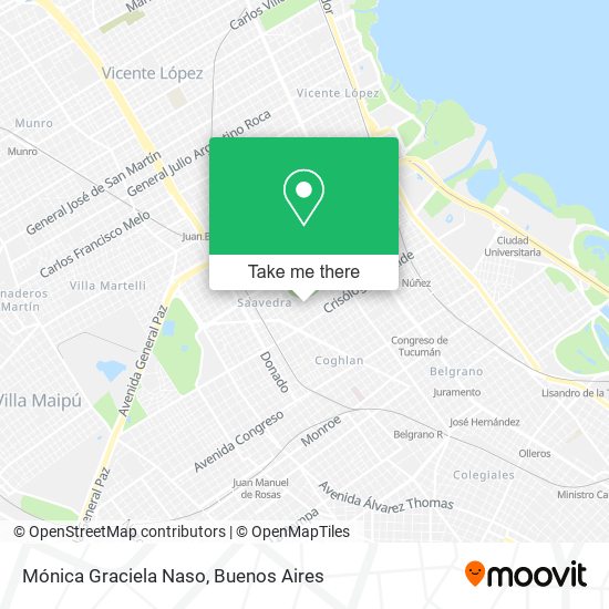 Mónica Graciela Naso map