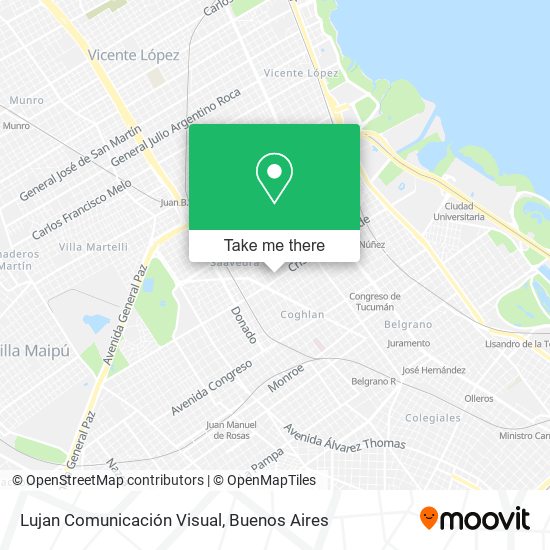 Mapa de Lujan Comunicación Visual