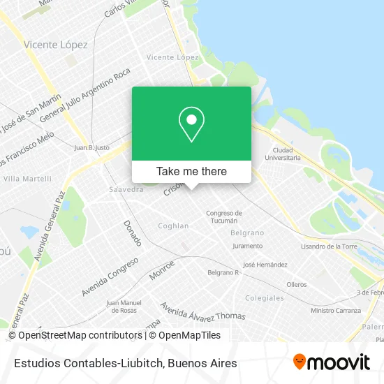 Estudios Contables-Liubitch map