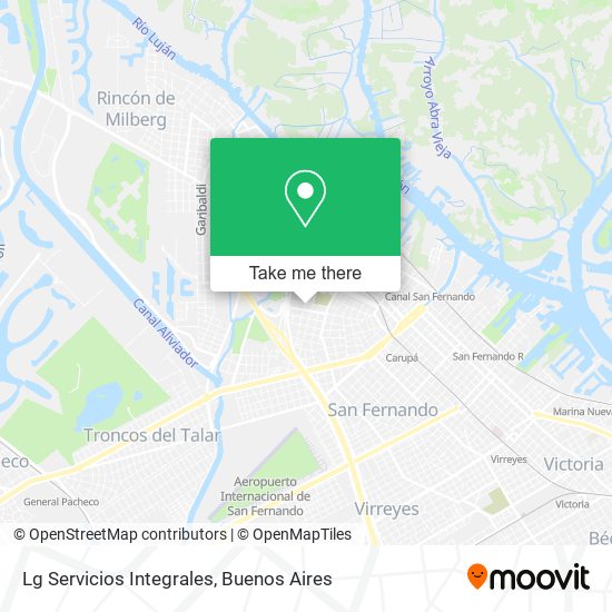 Mapa de Lg Servicios Integrales