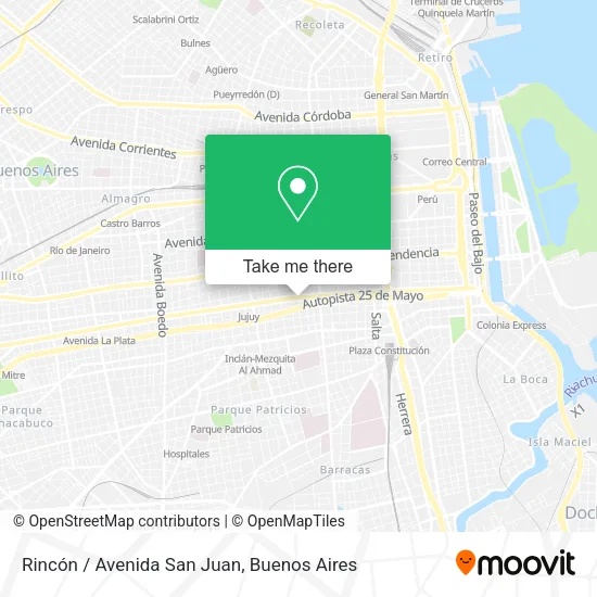 Mapa de Rincón / Avenida San Juan