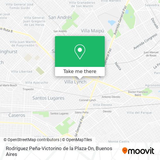 Rodríguez Peña-Victorino de la Plaza-Dn map