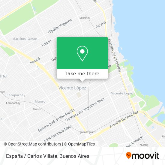 España / Carlos Villate map