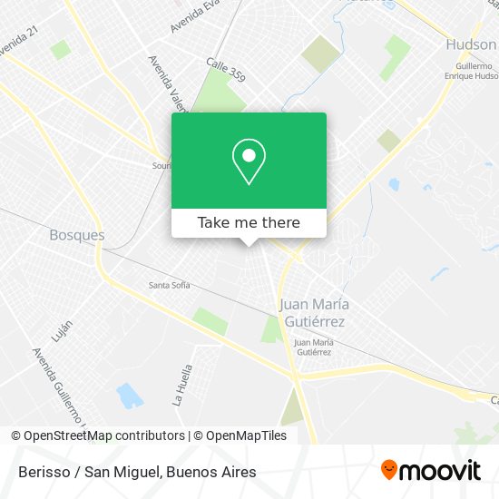 Mapa de Berisso / San Miguel