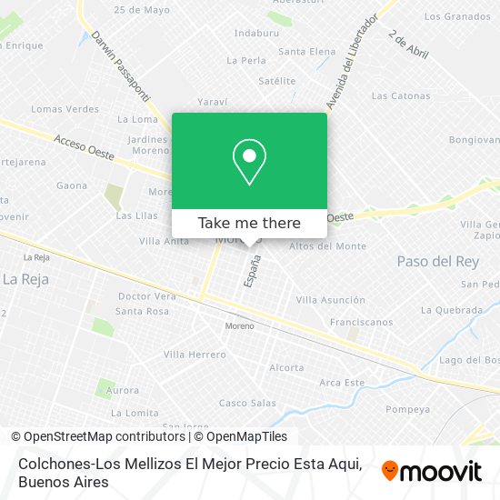 Colchones-Los Mellizos El Mejor Precio Esta Aqui map