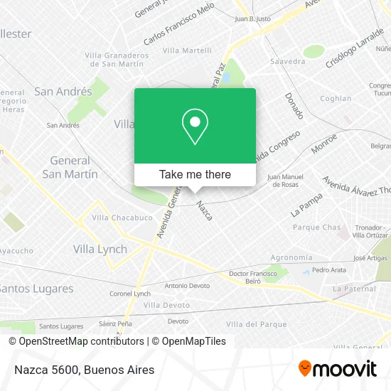 Mapa de Nazca 5600