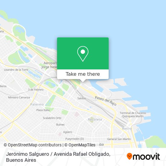 Jerónimo Salguero / Avenida Rafael Obligado map