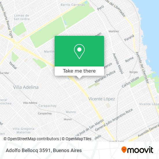 Adolfo Bellocq 3591 map