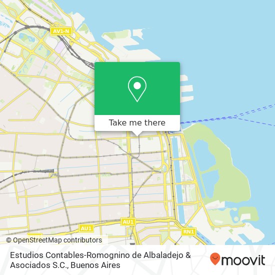 Estudios Contables-Romognino de Albaladejo & Asociados S.C. map