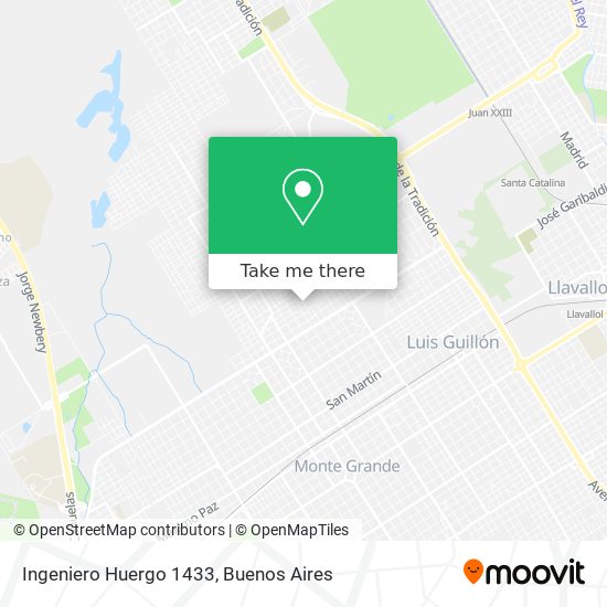Ingeniero Huergo 1433 map