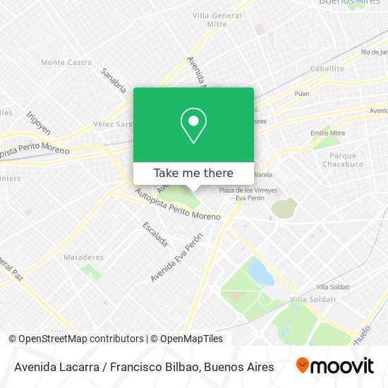 Avenida Lacarra / Francisco Bilbao map