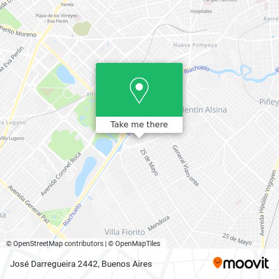 José Darregueira 2442 map