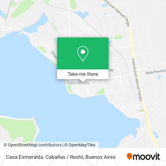 Casa Esmeralda. Cabañas / Restó map