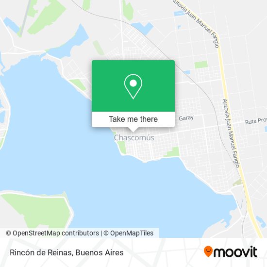 Rincón de Reinas map