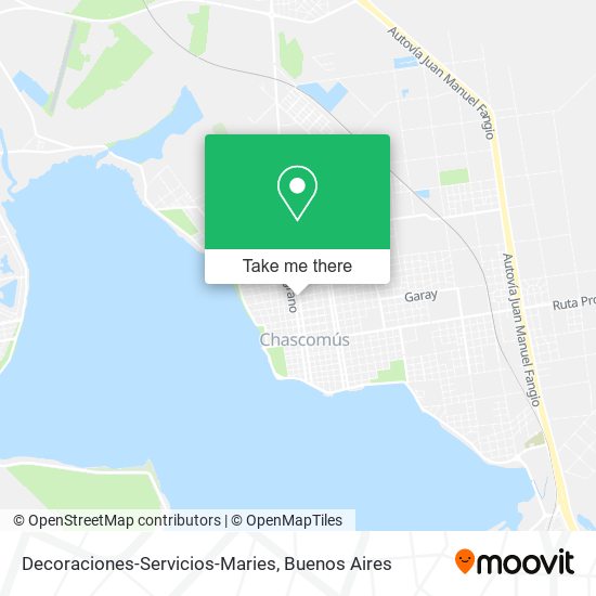 Decoraciones-Servicios-Maries map