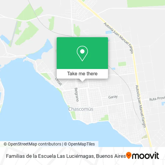Mapa de Familias de la Escuela Las Luciérnagas