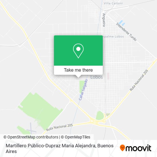 Martillero Público-Dupraz Maria Alejandra map