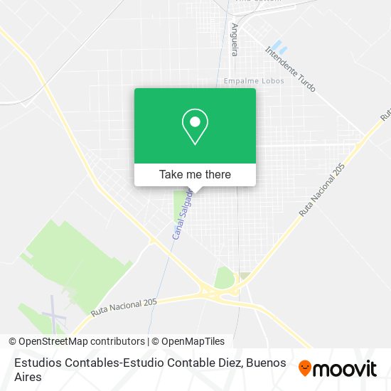 Estudios Contables-Estudio Contable Diez map