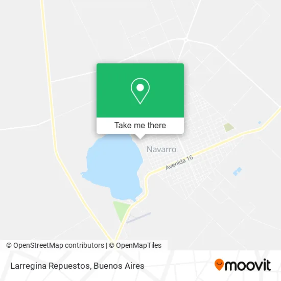 Larregina Repuestos map