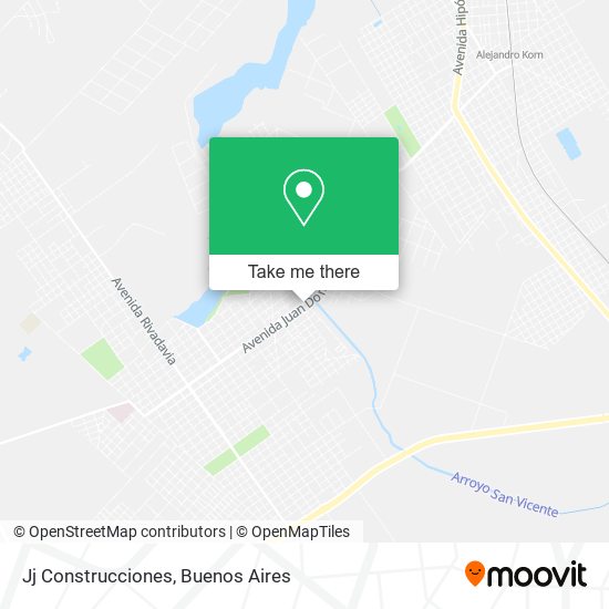 Jj Construcciones map