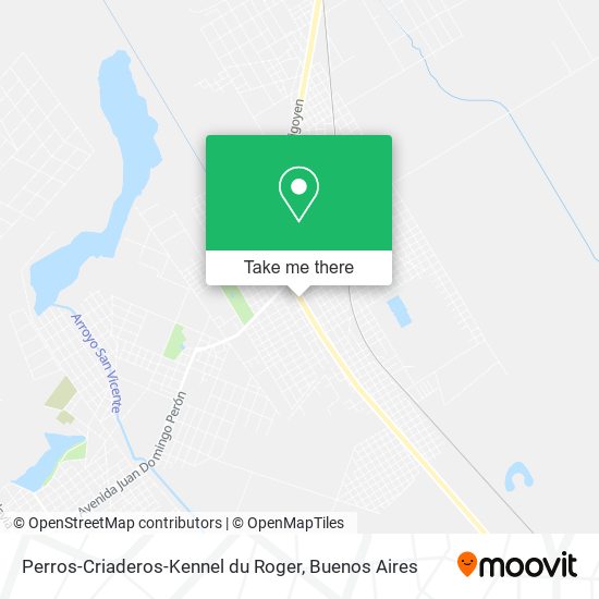 Perros-Criaderos-Kennel du Roger map