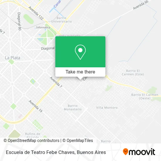 Escuela de Teatro Febe Chaves map