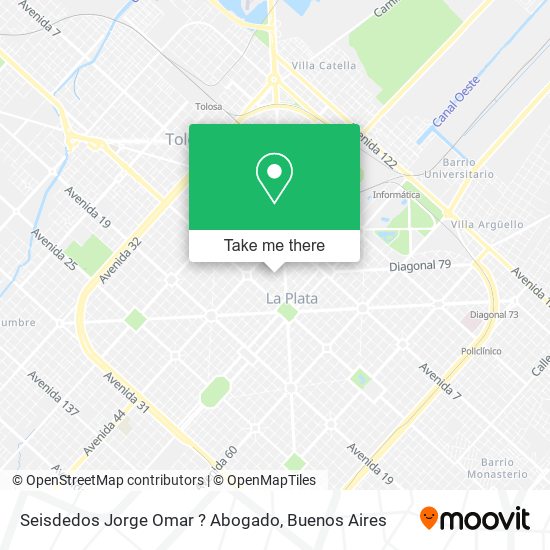 Seisdedos Jorge Omar ? Abogado map