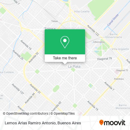 Lemos Arias Ramiro Antonio map