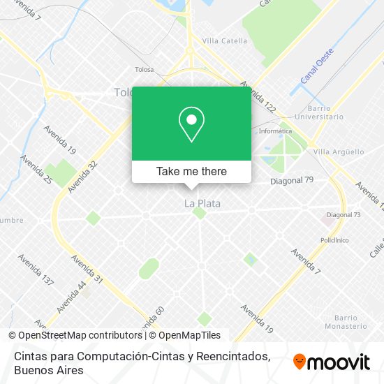Cintas para Computación-Cintas y Reencintados map