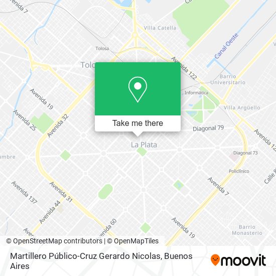 Mapa de Martillero Público-Cruz Gerardo Nicolas