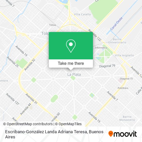 Mapa de Escribano-González Landa Adriana Teresa