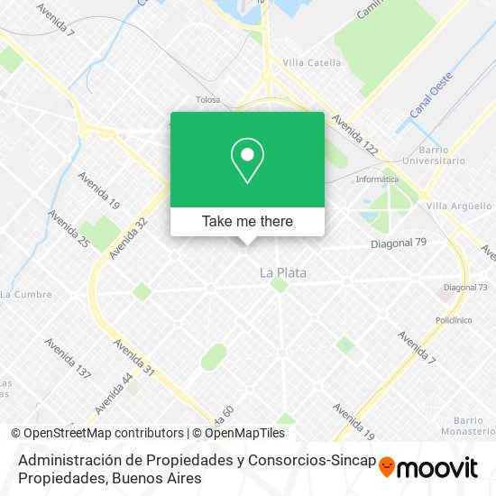 Administración de Propiedades y Consorcios-Sincap Propiedades map