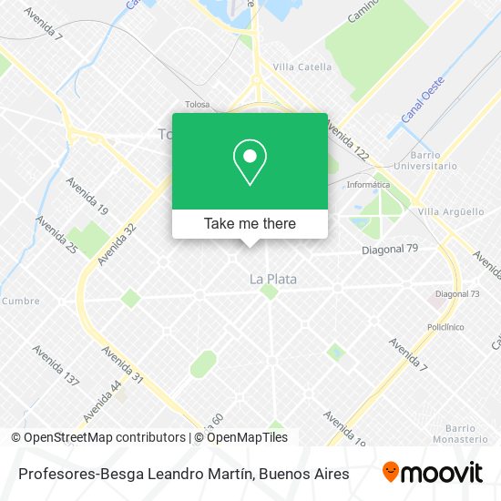 Mapa de Profesores-Besga Leandro Martín