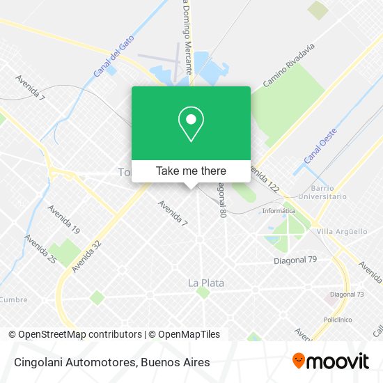 Cingolani Automotores map