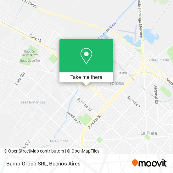 Bamp Group SRL map