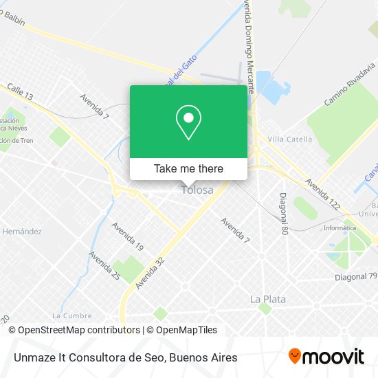 Unmaze It Consultora de Seo map