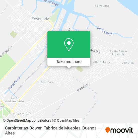 Carpinterias-Bowen Fábrica de Muebles map