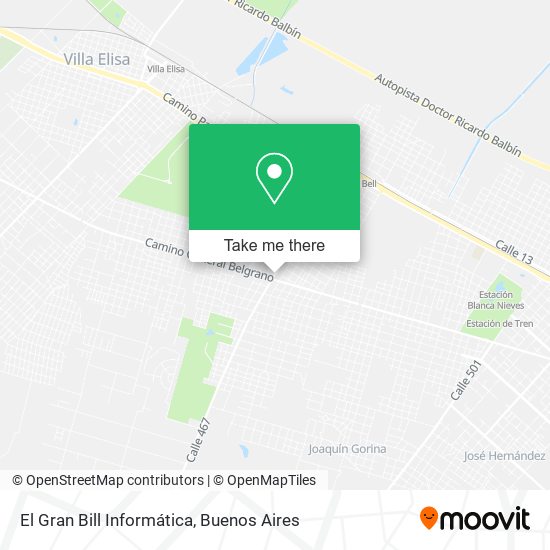 El Gran Bill Informática map