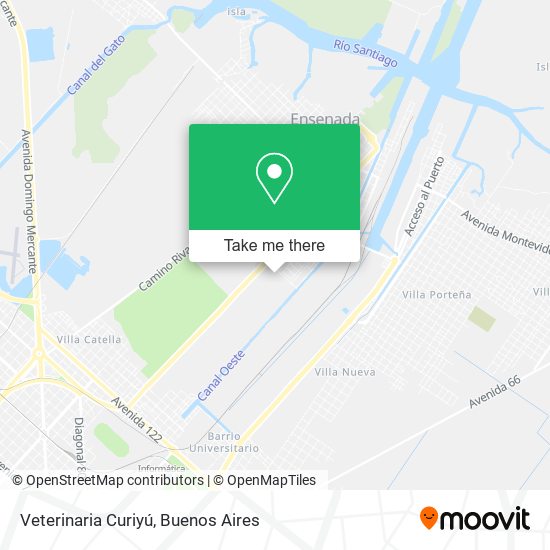 Mapa de Veterinaria Curiyú