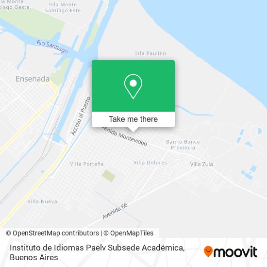 Instituto de Idiomas Paelv Subsede Académica map