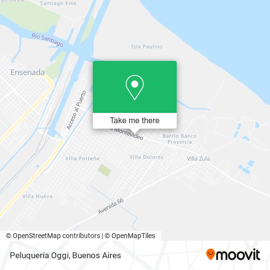 Peluquería Oggi map