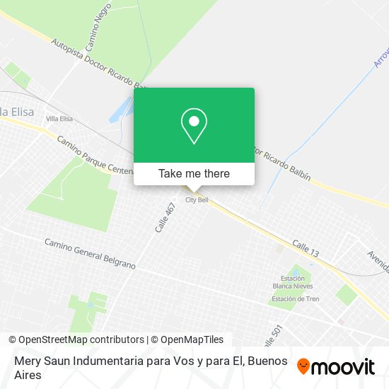 Mery Saun Indumentaria para Vos y para El map