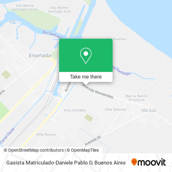 Gasista Matriculado-Daniele Pablo D map